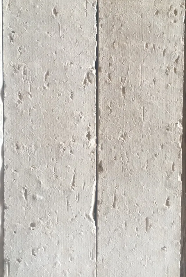 Brick branco em macro