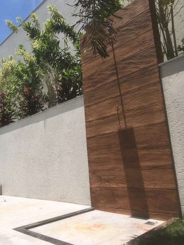 Painel de fachada em Madero